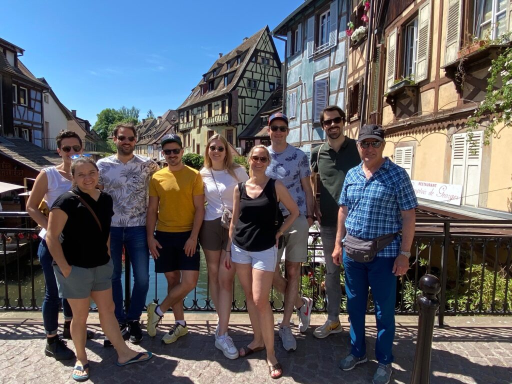 Gruppenfoto des Teams von kohler + partner in Colmar